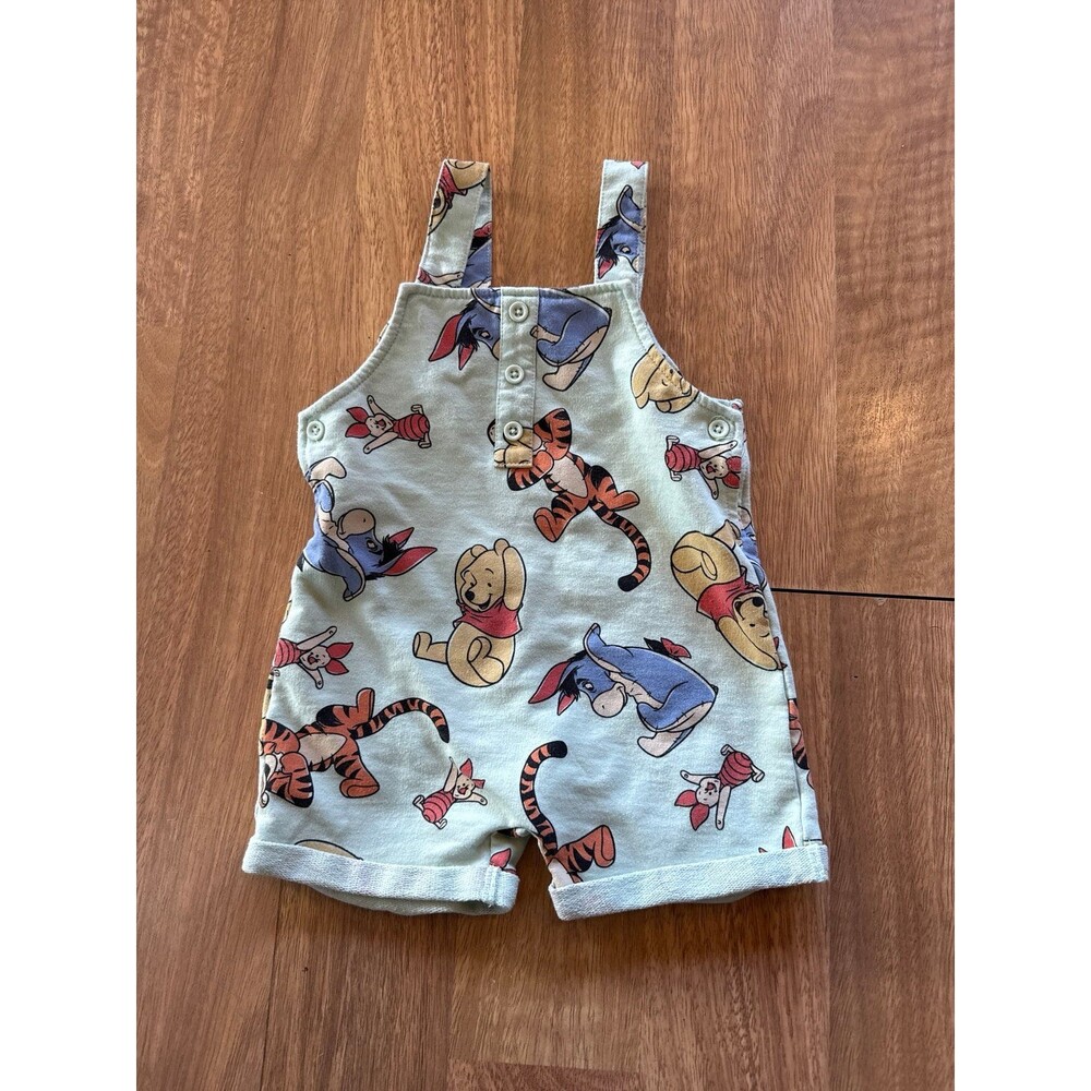 DISNEY BABY Winnie the Pooh and friends cotton overalls